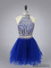 Charming popular Homecoming Dress Sexy Rhinestone Bateau Short Prom Dress Party Dress, Homecoming dresses, HD0312