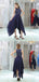 Round Neck Sleeveless Beading Top Chiffon Homecoming Dresses, HD0494