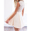 Amazing Scoop Neck Sleeveless Lace Appliques Homecoming Dresses With Ruffles, HD0420