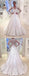 Popular A-line Lace Appliques Long Sleeves Wedding Dresses With Train, WD0420