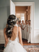 A-line Floor-length One-shoulder Long Chiffon Bridesmaid Dresses With Bow, BD0603