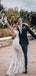 Sheath Long Sleeves Fulle Lace Backless See-though Wedding Dresses, WD0478