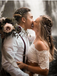 Newest Two-pieces Mermaid Half Sleeves Full Lace Long Wedding Dresses, WD0479