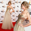 Sweetheart Floor-length Sequins Long Tulle Prom Dresses, PD0792
