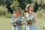 A-line Floor-length V-neck Sleeveless Long Chiffon Bridesmaid Dresses, BD0619