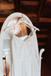 A-line Straps V-neck Sleeveless Beading Top Long Chiffon Wedding Dresses, WD0485