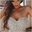 New A-line Floor-length Sexy Silver Spaghetti Straps Beaded Side Split long Prom Dress, PD0512