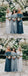 A-line Floor-length Chiffon Off-shoulder Cheap Simple Long Bridesmaid Dress , BD0498