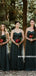 A-line Floor-length Sweetheart Backless Long Tulle Bridesmaid Dresses, BD0617