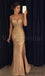 Amazing Floor-length Sexy Deep V-neck Beading evening dresses, Slits in front long prom dresses, PD0493