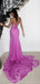 Sexy Mermaid Front Slit Azalea Long Evening Prom Dress Online, OL124
