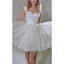 Sparkly Straps A-line Tulle Short Homecoming Dresses Online, HD0654