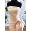 Elegant Straight Neck Sleeveless Mermaid Satin Long Bridesmaid Dresses Online, BG804