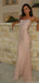 Sexy Pink Sparkly Mermaid Prom Dress Square Neck Sleeveless Sequin Evening Gown,OLP1835