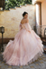 Elegant Pink Sweetheart A Line Long Prom Dress Ideas, Evening Party Dresses, OLP1684