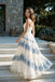 Strapless Ivory Tiered Prom Dress Modern Lace Applique Floor Length Formal Gown,OLP2319