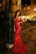 Sparkling Red Sweetheart Mermaid Lace Prom Dress Formal Gown,OLP2399