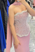 Elegant Pink Sweetheart Mermaid Long Prom Dress Ideas, Evening Party Dresses, OLP1636