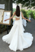 Unique White One Shoulder Prom Dress Cutout Ruched Chiffon Sexy Formal Gown,OLP2071