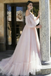 Elegant Pink Sweetheart A Line Long Prom Dress Ideas, Evening Party Dresses, OLP1684