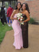 Cute Sweetheart Sleeveless Mermaid Satin Long Evening Prom Dresses Online, OLP765