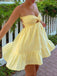 Cute Sweetheart Sleeveless A-line Jersey Homecoming Dresses For Party Online, HD1131