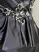 Elegant One-shoulder Sleeveless Mermaid Satin Short Homecoming Dresses For Party Online, HD1020