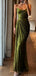 Charming Green Sweetheart Mermaid Long Prom Dress Ideas, Evening Party Dresses, OLP1495