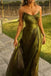 Charming Green Sweetheart Mermaid Long Prom Dress Ideas, Evening Party Dresses, OLP1495