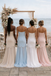 Classy Pearl Trimmed Mermaid Bridesmaid Dress Strapless Scalloped Hemline,BG957