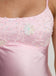 Unique Light Pink Silk Mermaid Prom Gown With Embroidered Lace Bodice,OLP2110