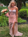 Unique Pink Sweetheart Mermaid Long Prom Dress Ideas, Evening Party Dresses, OLP1578