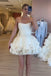 Elegant Sweetheart Sleeveless A-line Satin Homecoming Dresses For Party Online, HD1119