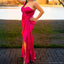 Elegant One Shoulder Mermaid Azalea Long Bridesmaid Dresses Online, BG431