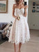 NEW Arrival Sweetheart Lace Applique A-line Short Homecoming Dresses, HD0636