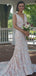 Elegant V-Neck Mermaid Long Prom Dress Ideas, Birthday Party Dresses , OLP1155