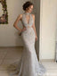 Unique Sparkly Sequin Prom Dress High Neck Mermaid Sleeveless Formal Party Gown,OLP2044