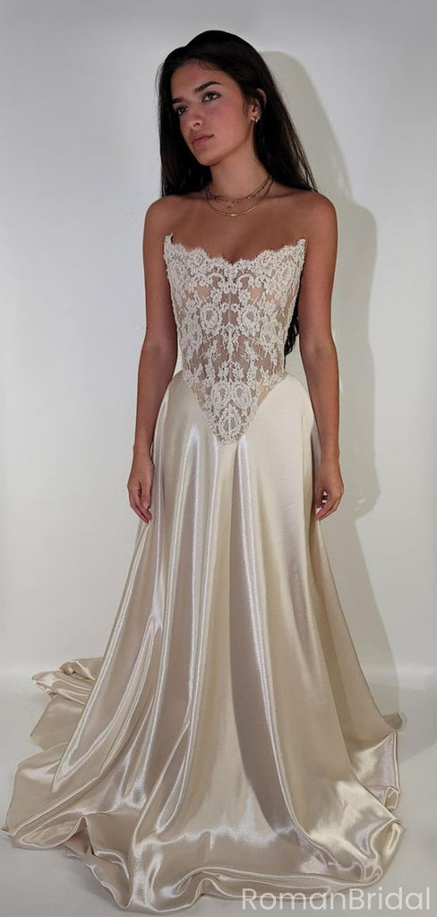 Elegant Sweetheart Lace Mermaid Long Prom Dress Ideas, Evening Party Dresses, OLP1676