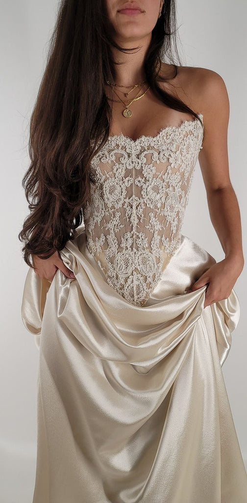 Elegant Sweetheart Lace Mermaid Long Prom Dress Ideas, Evening Party Dresses, OLP1676