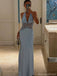 Modern Halter Prom Gown Sexy Lace Waist Sleeveless Satin Formal Maxi,OLP1833