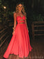 Soft Sweetheart Sleeveless A-line Satin Long Evening Prom Dresses Online, OLP723