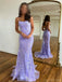 Sexy Spaghetti Strap Mermaid Lace Long Prom Dresses With Trailing For Party Online, OL331