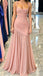 Stunning Burgundy Chiffon Mermaid Gala Gown Sleeveless Ruched Prom Dress,OLP2316
