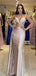 Sexy Spaghetti Strap Sleeveless Lace Mermaid Long Prom Dress Ideas, Evening Party Dresses ,OLP1194
