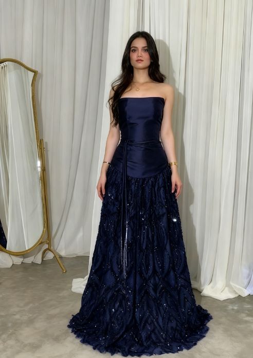 Elegant Red Sweetheart A-Line Long Prom Dress Ideas, Evening Party Dresses, OLP1556