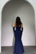 Sexy Navy Sweetheart Mermaid Long Prom Dress Ideas, Evening Party Dresses, OLP1498