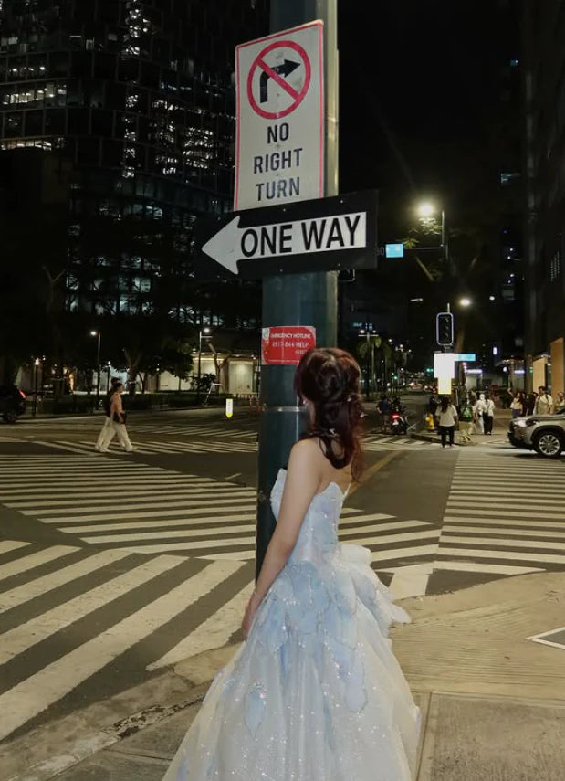 Unique Sweetheart A-Line Long Prom Dress Ideas, Evening Party Dresses, OLP1558