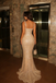 Sparkly Champagne Gold Sequin Prom Dress Fancy Square Sleeveless Formal Gown,OLP1716