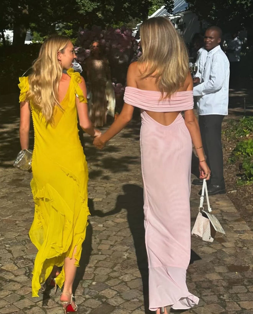 Elegant Pink Off-Shoulder Mermaid Side Slit Long Prom Dress Ideas, Evening Party Dresses, OLP1458