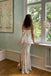 Beautiful Floral Sequin Mermaid Prom Dress High Slit Strapless Neckline Gala,OLP2301